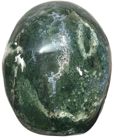 Natural Moss Agate Crystal Skull (Size : 300-400g) - Buy Online on GoSupps.com