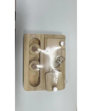 6-in-1 Guinea Pig & Hamster Toy Set | Wooden Accessories for Small Animals | Ideal for Rabbits Chinchillas & More - Buy Online on GoSupps.com