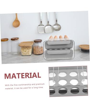 Healvian Food Tray Drawer Eggs Plastic Egg Tray Fridge Bin Household Egg Tray Egg Box Refrigerator re-usable - Buy Online on GoSupps.com