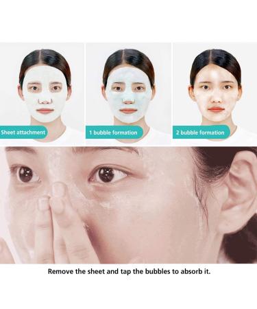 Mediheal Soothing Bubble Tox Serum Mask - 10 Sheets x 18ml | Hydrating & Revitalizing Skincare - Buy Online on GoSupps.com