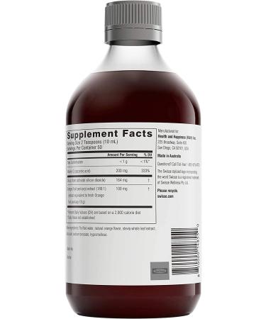 Swisse Hair Skin Nails Supplement - Vitamin C & Silica - 16.9 fl. oz. - Buy Online on GoSupps.com