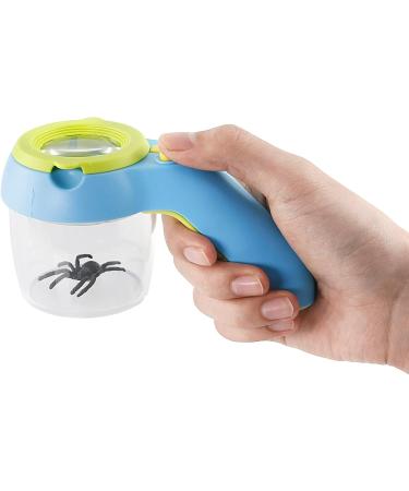 WOBBLO Magnifying Glass for Reading | Portable Illuminated Magnifier 8X Non-Slip Hand Magnifier for Exploration Inspection Coins Jewelry with Observation Box - Buy Online on GoSupps.com