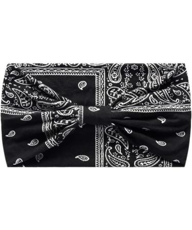 MIQIQAO Women Headband Hairband Turban Flower Cotton Head Scarfs Wide Soft Ladies Headband Boho Fashion Bandanas Elastic Sport Running Yoga Head Wraps P6WYaoguo - Buy Online on GoSupps.com