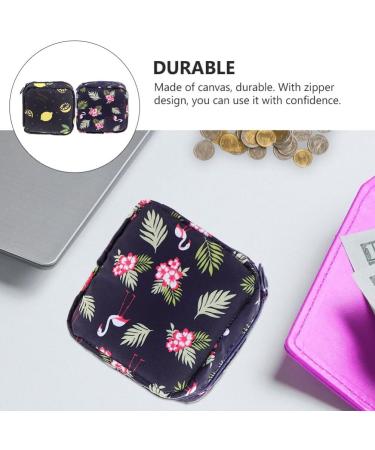 4-Pack Storage Bags for Women's Bandages - Zippered Period Bags & First Period Gifts for Girls - Black Collecting Bags for Teens - Buy Online on GoSupps.com