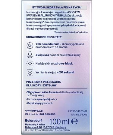NIVEA Hydra Skin Effect 20 Seconds Boosting Mask 100ml - Fast Hydration for Glowing Skin | International Shipping Available - Buy Online on GoSupps.com
