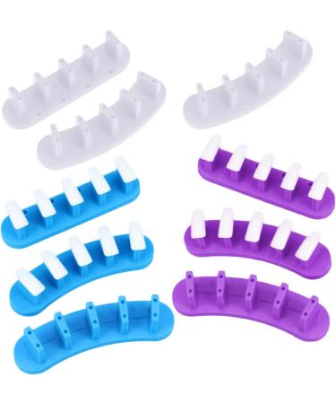 minkissy 6 Sets Manicure Practice Display Stand Nail Display Holders Nail Practice Rack Nail Tips Holder Nail Showing Stand Nail Art Tip Stand Nail Art Holder Nail Piece Lotus Seat - Buy Online on GoSupps.com