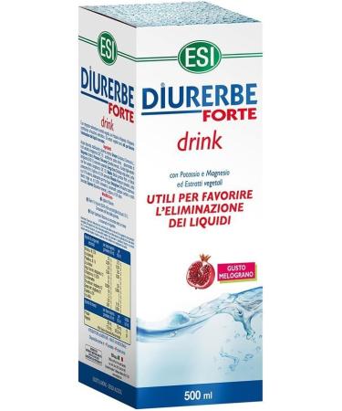 3 DIURERBE FORTE DRINK GUSTO MELOGRANO 500 ML DRINKING AND PURIFYING FOOD INTEGRATOR - Buy Online on GoSupps.com