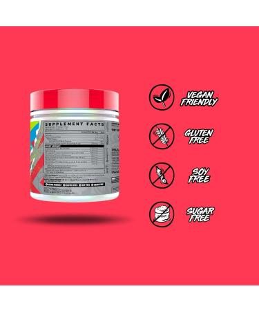 Legend V3 Pre-Workout | Caffeine L-Citrulline & Beta Alanine Blend for Pump Energy & Focus | Sugar-Free Pre-Workout | 30 Servings 400G (Blue Raspberry) - Buy Online on GoSupps.com