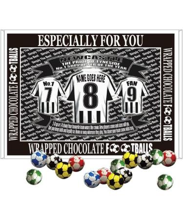 Newcastle Football Shirt Personalised Gift Boxed Sweets Variety - Buy Online on GoSupps.com