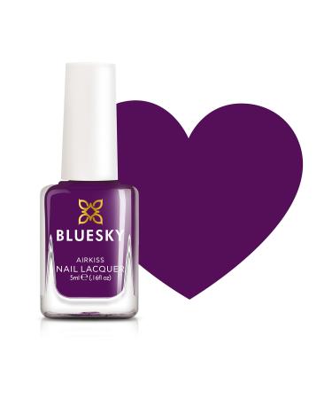 Bluesky Kids Nail Varnish BERRY BURST Purple . Easy Peel-off Non-Toxic Water- based Odour-free Nail Polish for Kids 5ml