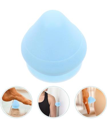 Beavorty Mountable Massage Ball - Trigger Point Suction Cup Massager for Deep Tissue Relief | Ideal for Back Neck & Foot Pain | Blue - Buy Online on GoSupps.com
