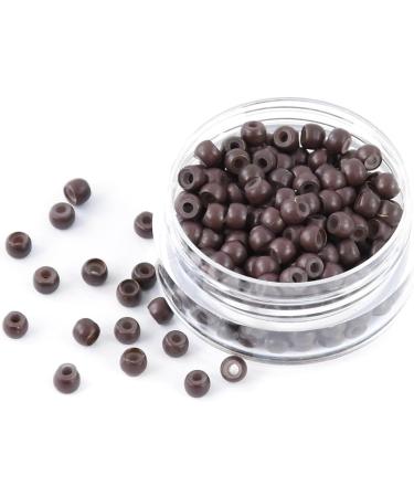 600pcs/lot 3.0mm Silicone Nano Rings Hair Extension Nano Beads Silicone Lined Nano Rings Micro Rings Beads Links for Hair Extensions (Brown) 600pcs/lot Brown - Buy Online on GoSupps.com