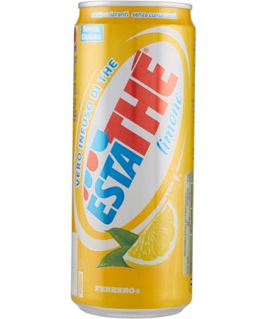 24x Ferrero iced tea lemon The lime can 330 ml Estate tea refreshing