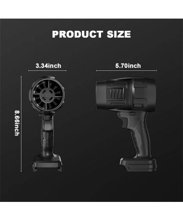 Turboglass Car Blower Turbodry Car Dryer Portable Cordless Turbodry Plus Car Dryer Handheld High Powered Car Wash Car Blower for Cleaning Camping Outdoor Automotive Industrial Style (2-PCS) - Buy Online on GoSupps.com