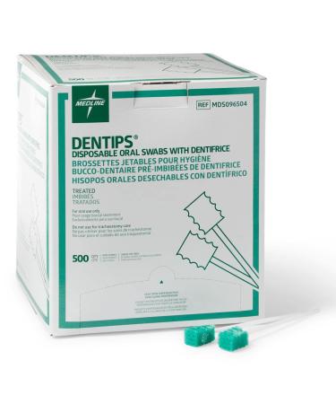 Medline DenTips Oral Swabsticks (Pack of 10) - MDS096504H - Buy Online on GoSupps.com