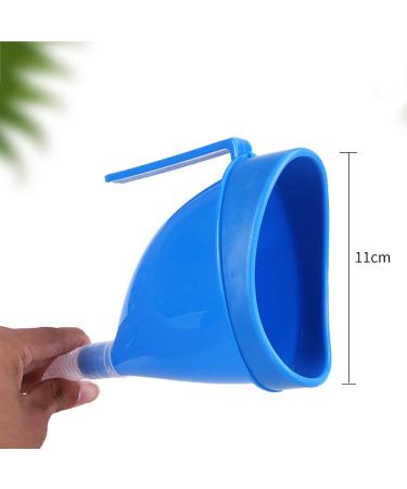 Men Urinal Unisex Female Or Male Bed Urinal Universal Pee Collector Travel Toilet 2000ML with Lid and 1.6M Drain Hose Convenient and Practical Urinal - Buy Online on GoSupps.com
