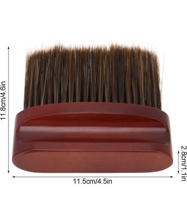 Hair Neck Cleaning Brush Light Weight Barber Neck Duster Brush Flat Compact for Salon for Hairstylist for Home - Buy Online on GoSupps.com