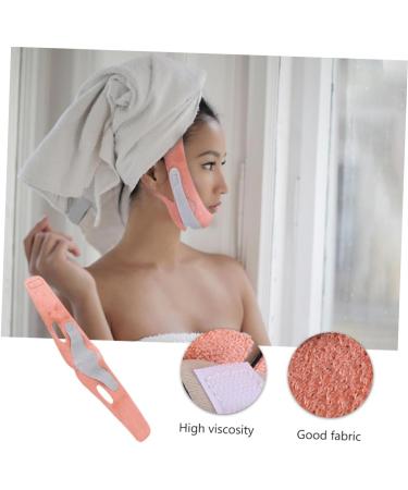 Ipetboom Anti Wrinkle V Chin Strap 1pc Thin Belt Band Elastic Tv Strap Lifting Belt Anti Aging Strap Woman Chin Strap Facial Slimming Strap Slimming Elasticity Cr 60X10.5X1cm Orange - Buy Online on GoSupps.com