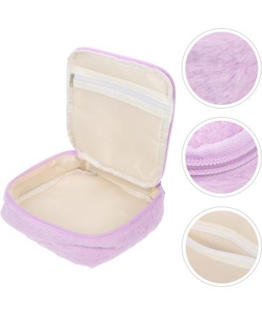 FOMIYES Napkin Storage Bag | Menstrual Pad Pouch with Zipper for Girls | Purple | International Shipping Available - Buy Online on GoSupps.com