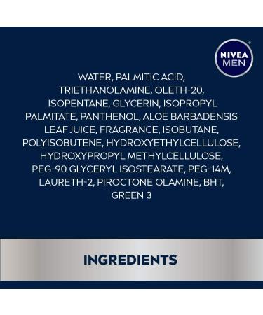 NIVEA MEN Maximum Hydration Shave Gel - Aloe Vera & Provitamin B5 - 3 Pack 7 Oz Cans - Buy Online on GoSupps.com