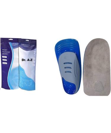 Dr A-Z Shoe Inserts Orthotic Insert Fit Gel dr Shoes Insoles Height Increase Insoles for Men Women Arch Support