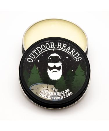 Beard Balm 2 oz | Nourishing Beard Conditioner for Men | Essential Moisturizer for Short & Long Beards | Healthy Hair & Skin - Under the Stars - Buy Online on GoSupps.com