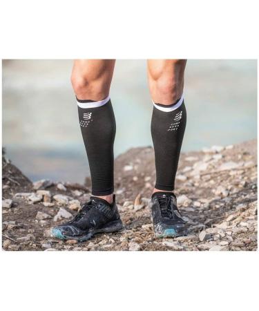 COMPRESSPORT R2 V2 Calf Sleeves - Black | AW22 Compression Gear - Buy Online on GoSupps.com