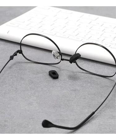 BEHLINE Slip-on Silicone Nose Pads Covers - Anti-Slip Nose Cushion for Eyeglasses (Black 1 Pair) - Buy Online on GoSupps.com