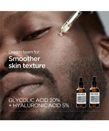 REVOX B77 20% Glycolic Acid Serum for Anti-Aging & Toning - 30ml Bottle - Buy Online on GoSupps.com
