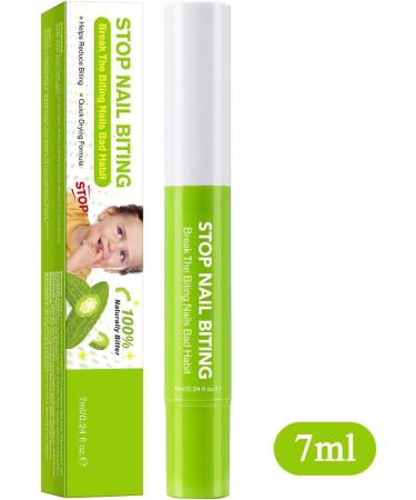 Arr t de l'Onychophagie pour Stylo Vernis Ongles 7ml Anti-Succion de Pouce et Morsures Solution Am re Naturelle de Pr vention pour Personnes Sujettes l'Onychophagie Femmes Hommes - Buy Online on GoSupps.com