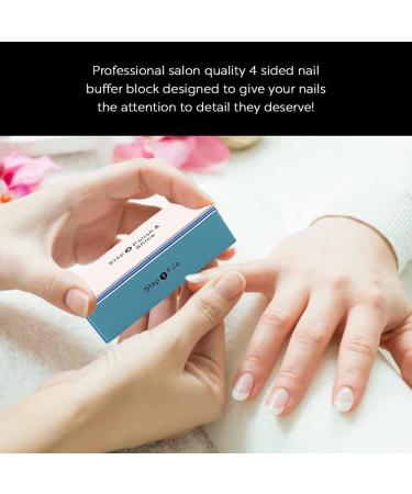 WEILUSI Nail Files and Buffers - 4-in-1 Shiny Buffer Block Sanding Polisher, Manicure Tools Kit - 2Pcs - Buy Online on GoSupps.com