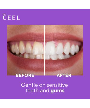 Ceel Lila Toothpaste for White Teeth - Purple Whitening Formula | 75g Color Correction Serum for a Glowing Smile - Buy Online on GoSupps.com