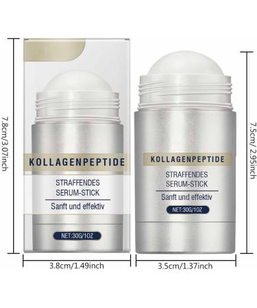 SHENGZE Collagen Peptide Firming Serum StickAntiAging Face MoisturizerRetinol Facial Tightening StickNeck Face Care Serum Stick Improve Skin ElasticityReduces Wrinkles & Fine Lines 2pc - Buy Online on GoSupps.com