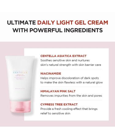 Buy SKIN1004 Madagascar Centella Poremizing Light Gel Cream 75ml | Tightens Pores & Soothes Irritated Skin - International Shipping Available - Buy Online on GoSupps.com