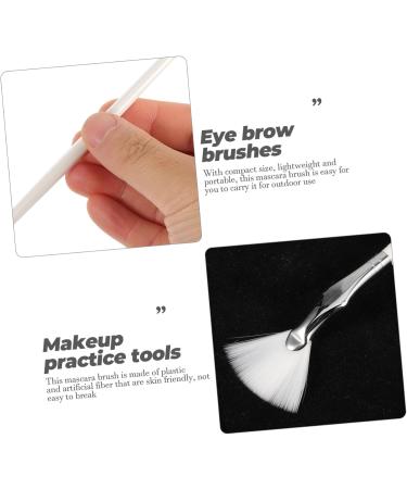 Beavorty 2pcs Cornered Mascara Brush Travel Mascara Lash Mascara Curved Lash Make up Girl Applicator - Buy Online on GoSupps.com