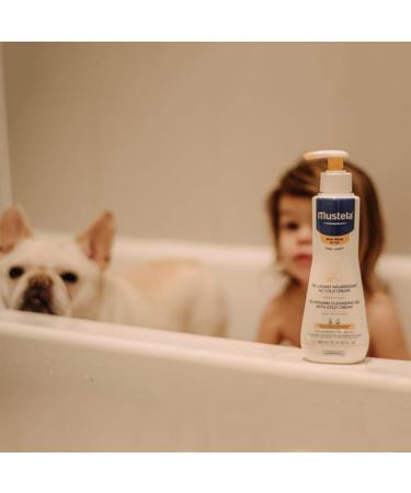 Mustela Nourishing Cleansing Gel with Cold Cream 300ml - Gentle Baby Wash - Buy Online on GoSupps.com