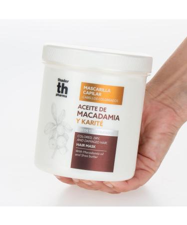 Thader Th Pharma Macadamia & Shea Butter Hair Mask 700ml - Nourishing & Hydrating | International Shipping Available - Buy Online on GoSupps.com