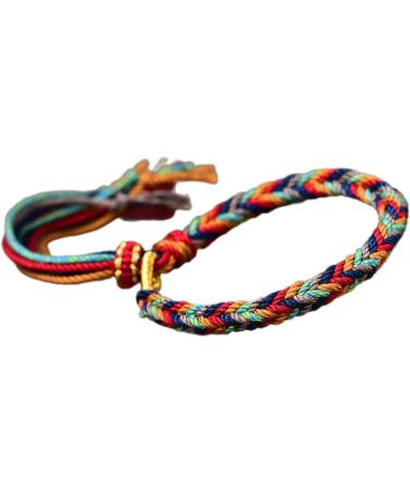 Oralgo's Hand-Woven Colorful Bracelet | Stylish & Symbolic Fashion Accessory for Everyday Use - Buy Online on GoSupps.com