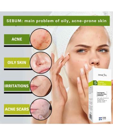 TIS Pharmaceutical TIS Sulfur 7 Cream For Oily Acne Seborrheic Skin Care Removes Skin Seborrheic Flakes Exfoliating Properties Face and Body Unisex - Buy Online on GoSupps.com