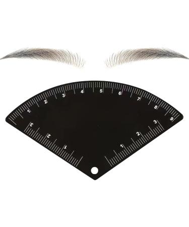 Eyebrow Chart Ruler Reusable Quick Drawing Eyebrow Template Cosmetic Tools for Styling Makeup Table Spa Office Student Room Travel Wedding HairdresserWedding Holiday Styling Accessories - Buy Online on GoSupps.com