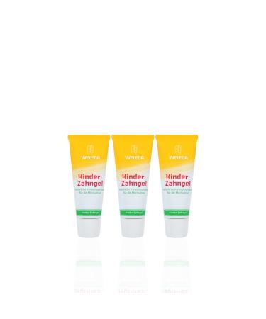 WELEDA Children's Toothpaste (3 x 50 ml) Organic Toothpaste Vegan Fluoride-free Natural Cosmetics