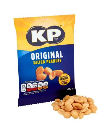 KP Original Salted Peanuts 65g-Food