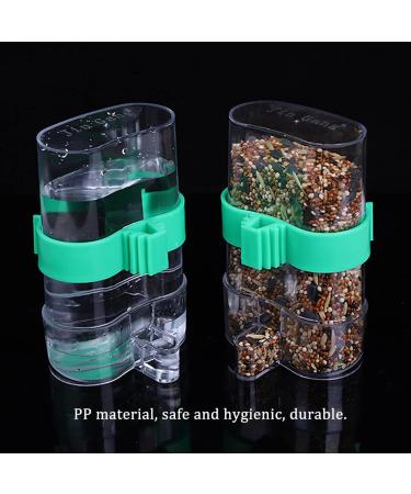 Water Feeders for Birds Liwein 4 Pack Bird Water Dispenser Automatic Bird Feeder Food Dispenser Pet Feeder Water Cup for Parrots Budgie Cockatiel - Buy Online on GoSupps.com