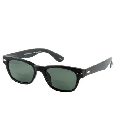 Reading glasses multisport-black with grey -Sph:+1.50