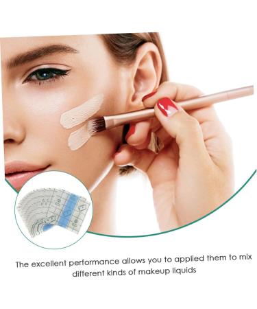 100 pi ces Palette Maquillage Adh sive Transparente Palette M lange Couleurs pour Fond de Teint et Pigments Outils Maquillage Femme Jetable - Buy Online on GoSupps.com
