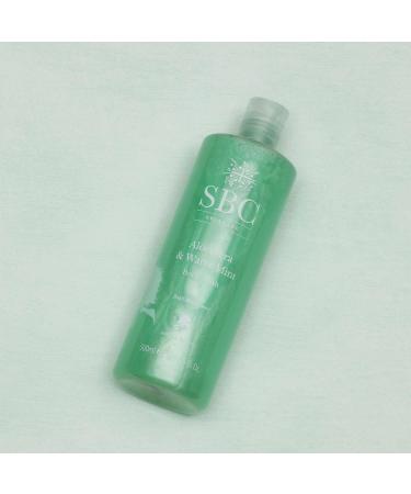 SBC Skincare Aloe Vera & Water Mint Body Wash - 500ml | Refreshing Shower Gel | Shower Gel For Men And Women | Vegan Friendly Body Wash | Cooling Aloe Vera Body Wash - Buy Online on GoSupps.com