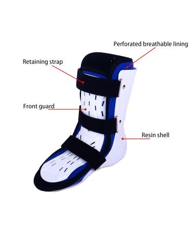 Shop Large Right Walking Boot & Ankle Brace for Sprained Ankle & Broken Foot - International Shipping Available - Buy Online on GoSupps.com