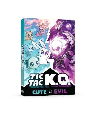 TeeTurtle Tic Tac KO: Cute vs. Evil Base Game - from The Creators of Unstable Unicorns
