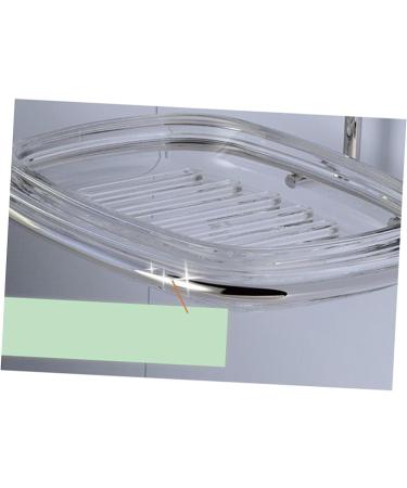 Ciieeo 1pc Box Bathroom Soap Holder Rustproof Stainless Steel Wall Shower Soap Dish Suction Cup Soap Holder Rack Soap Dish for Shower Wall Soap Holder Soap Dish Holder Hanging Soap Box - Buy Online on GoSupps.com