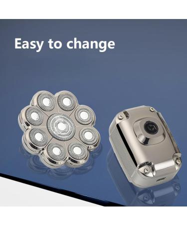 5 in 1 Electric Head Shaver for Men | Waterproof Cordless Razor | Rechargeable 9D Grooming Kit for Bald Men - Buy Online on GoSupps.com